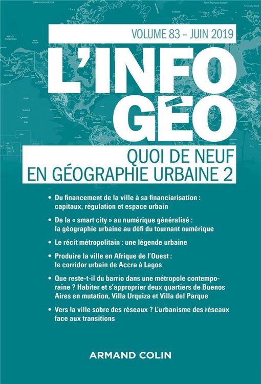 Produktbild: L information geographique 2 2019
