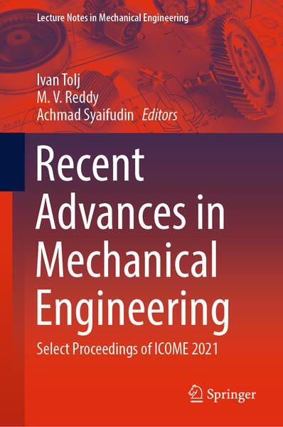 Produktbild: Recent Advances in Mechanical Engineering
