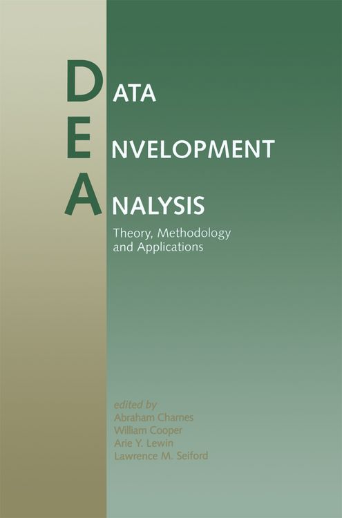Produktbild: Data Envelopment Analysis: Theory, Methodology, and Applications
