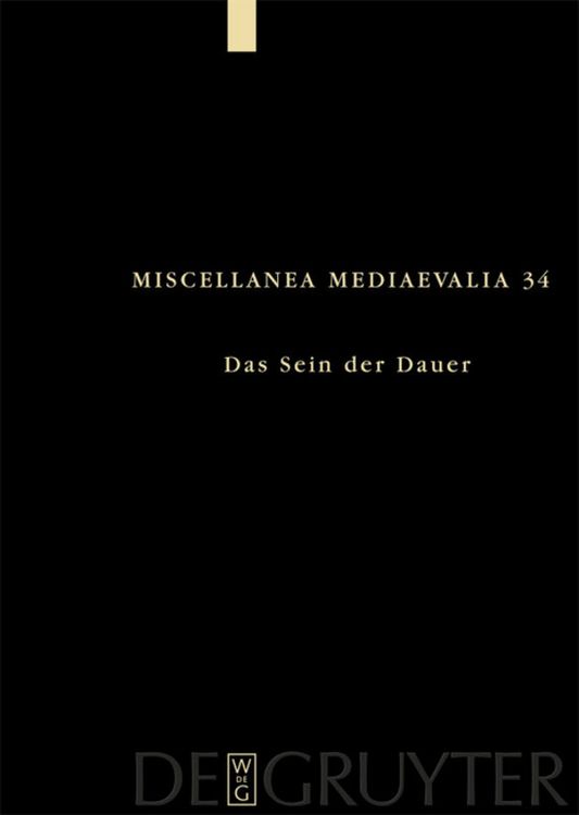 Produktbild: Das Sein der Dauer