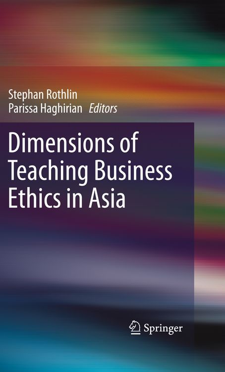 Produktbild: Dimensions of Teaching Business Ethics in Asia