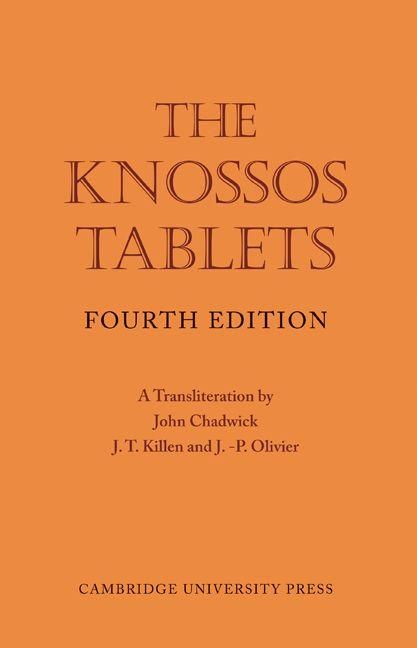Produktbild: The Knossos Tablets