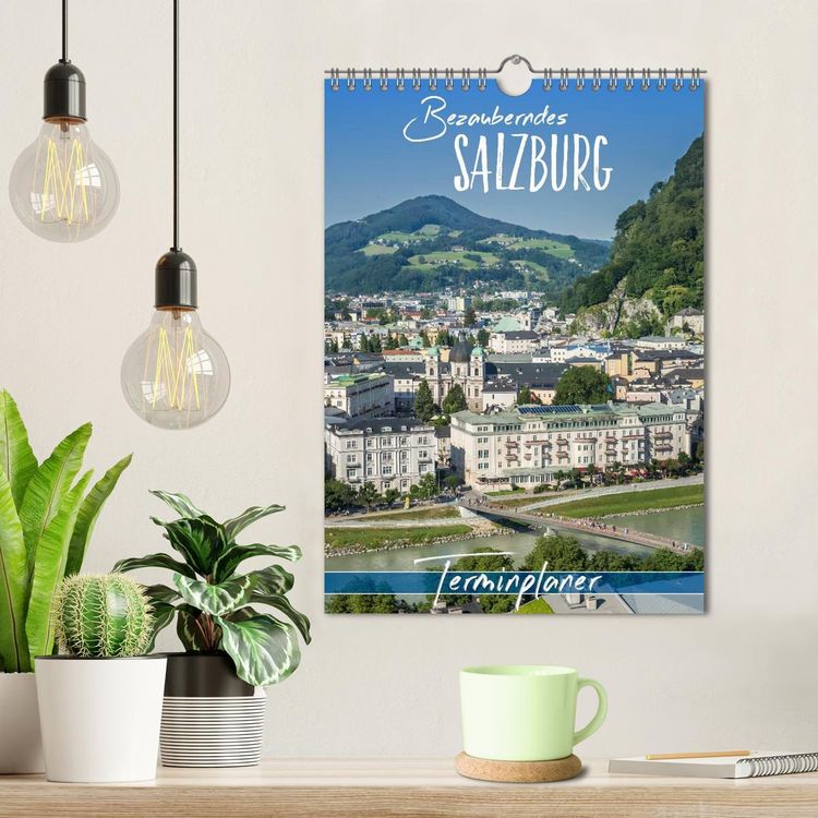 Produktbild: Bezauberndes SALZBURG / Terminplaner (Wandkalender 2026 DIN A4 hoch), CALVENDO Monatskalender