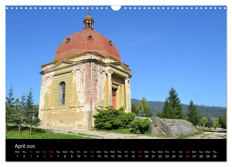 Produktbild: Monuments of Slovakia 2026 (Wall Calendar 2026 DIN A3 landscape), CALVENDO 12 Month Wall Calendar