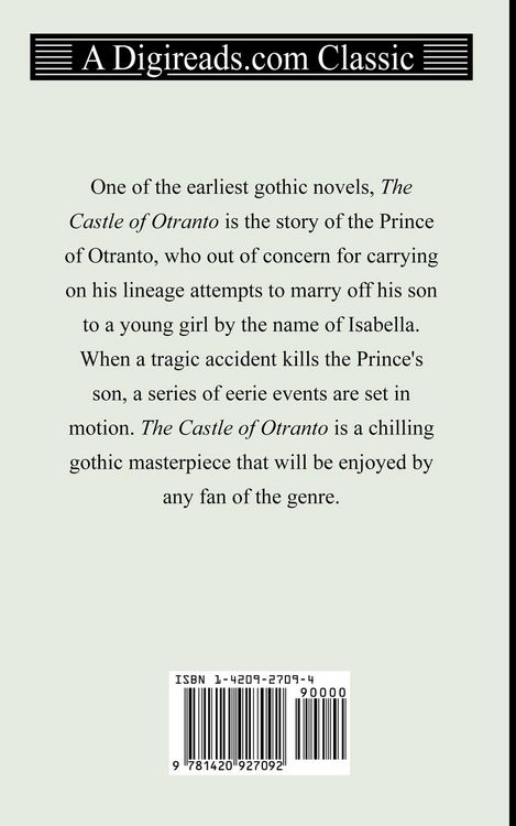 Produktbild: The Castle of Otranto