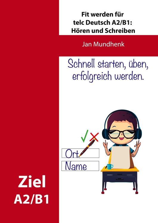 Produktbild: Fit werden f&uuml;r telc Deutsch A2/B1: H&ouml;ren und Schreiben