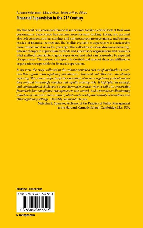 Produktbild: Financial Supervision in the 21st Century