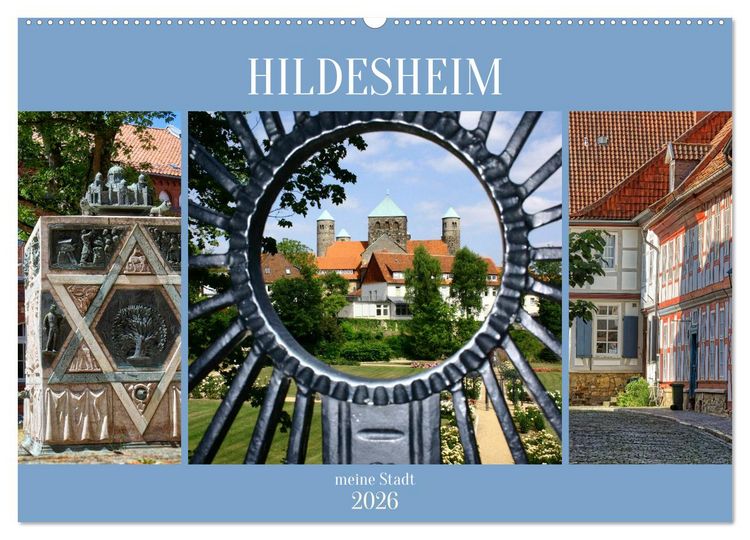 Produktbild: Hildesheim meine Stadt (Wandkalender 2026 DIN A2 quer), CALVENDO Monatskalender