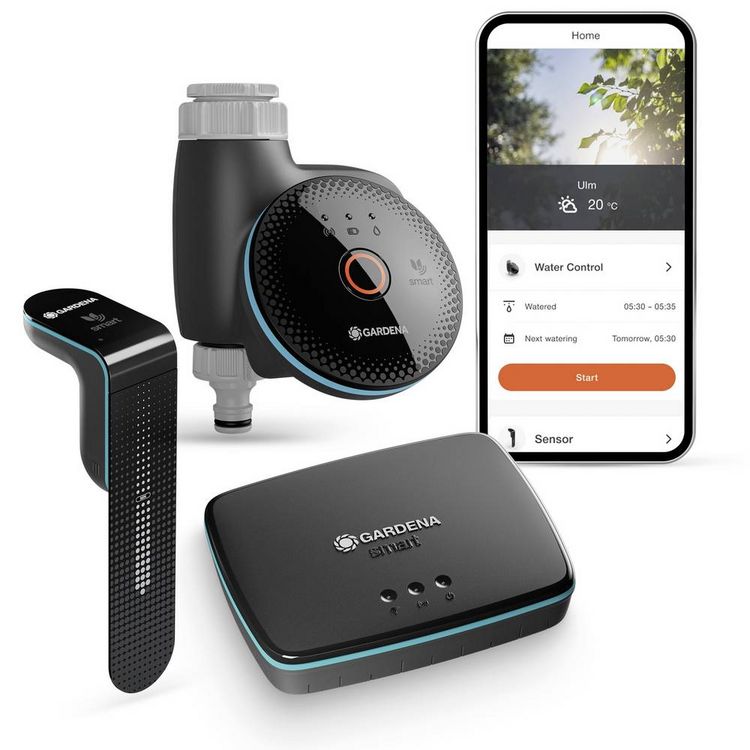 Produktbild: GARDENA 19045-20smart Sensor Control Set Bew&auml;sserungssteuerung