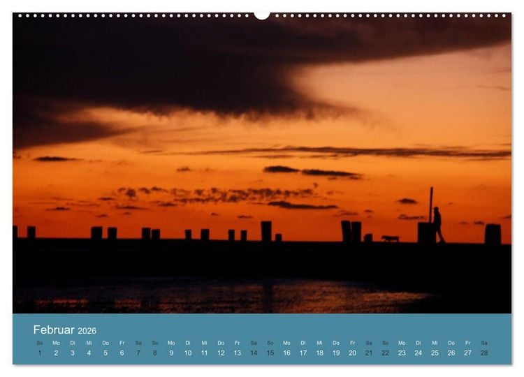 Produktbild: F&ouml;hr 2026. Portr&auml;t einer Insel (Wandkalender 2026 DIN A2 quer), CALVENDO Monatskalender