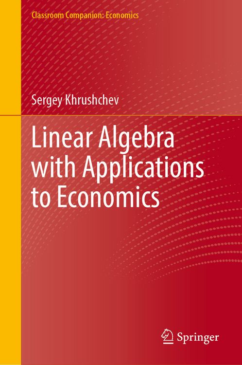 Produktbild: Linear Algebra with Applications to Economics