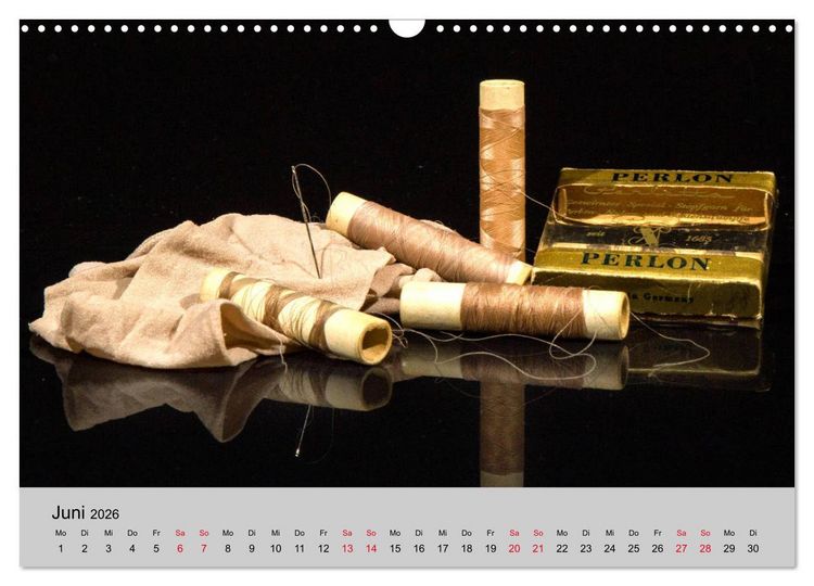 Produktbild: Faden, Nadel, Handarbeit. (Wandkalender 2026 DIN A3 quer), CALVENDO Monatskalender