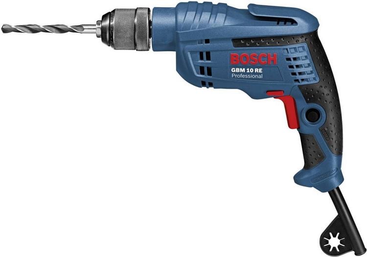 Produktbild: Bosch Professional GBM 10 RE 1-Gang-Bohrmaschine 600W