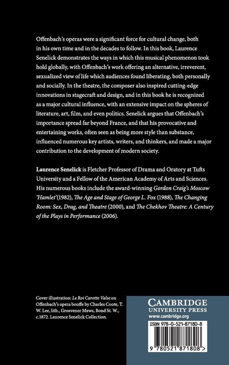 Produktbild: Jacques Offenbach and the Making of Modern Culture