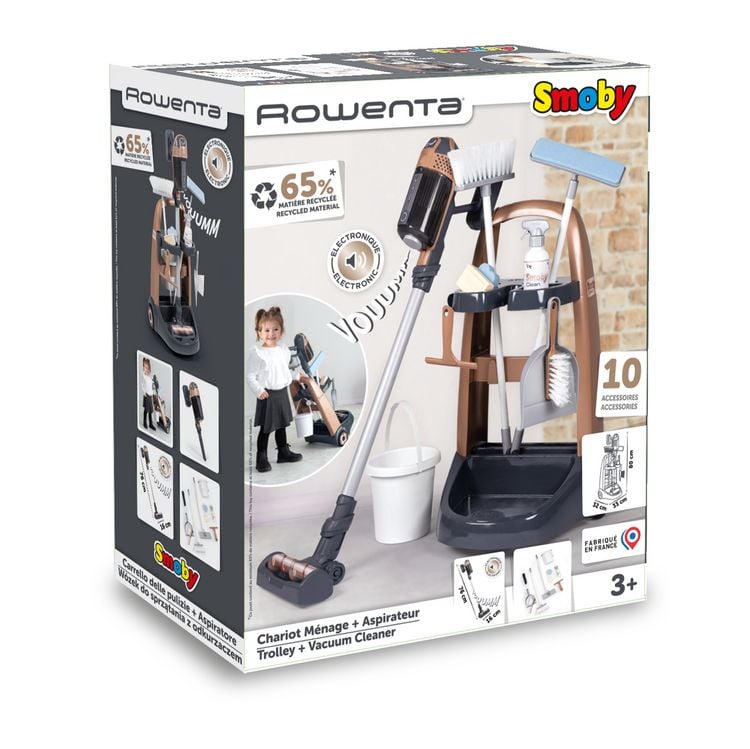 Produktbild: Smoby Rowenta Reinigungstrolley