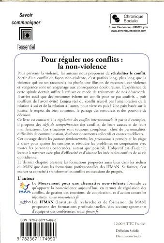 Produktbild: Pour r&eacute;guler nos conflits : la non-violence