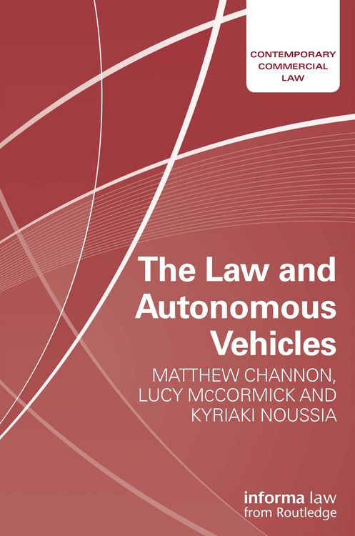 Produktbild: The Law and Autonomous Vehicles