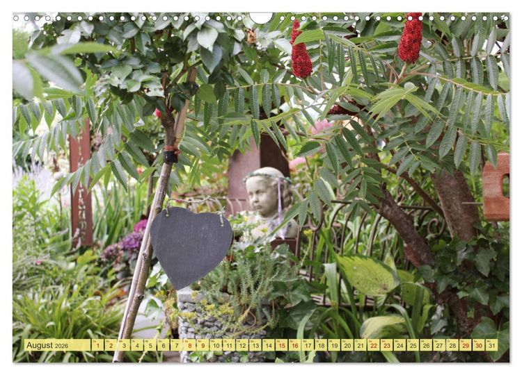 Produktbild: Gartenzauber (Wandkalender 2026 DIN A3 quer), CALVENDO Monatskalender