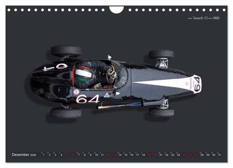 Produktbild: Legenden des Rennsports - Formel Junior 1955-1965 (Wandkalender 2026 DIN A4 quer), CALVENDO Monatskalender