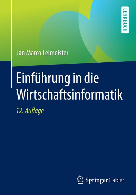 Produktbild: Einf&uuml;hrung in die Wirtschaftsinformatik
