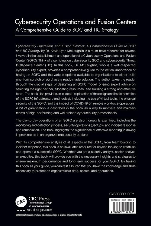 Produktbild: Cybersecurity Operations and Fusion Centers