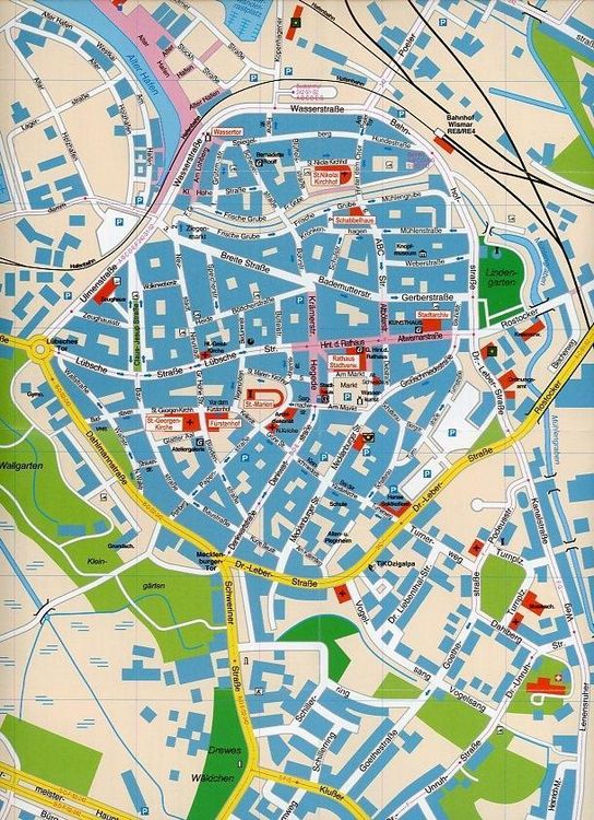 Produktbild: Wismar Cityplan