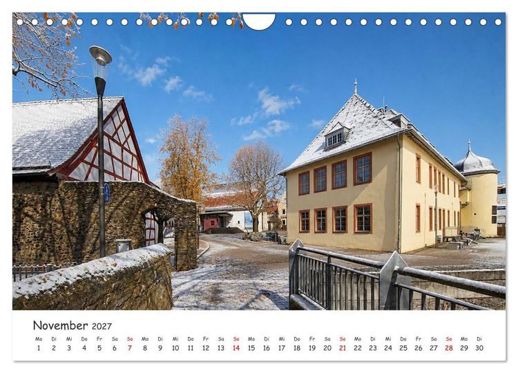Produktbild: Hofheim Idylle am Tauns (Wandkalender 2027 DIN A4 quer), CALVENDO Monatskalender