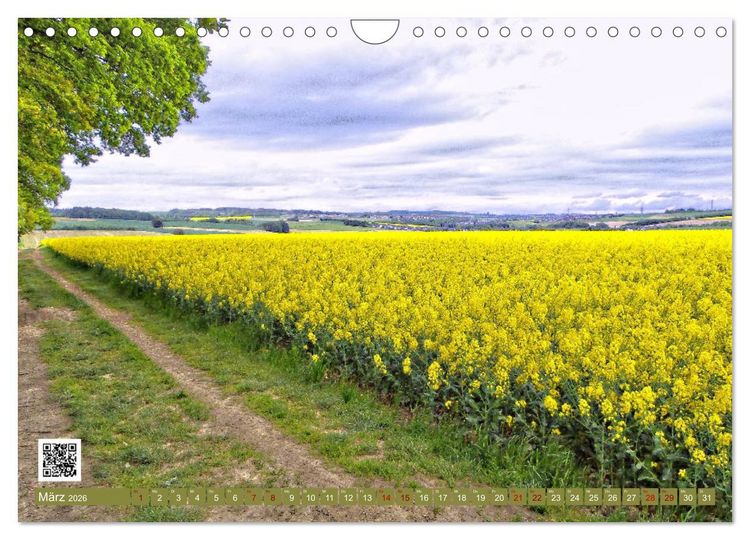 Produktbild: Kirchberg Hunsr&uuml;ck Impressionen (Wandkalender 2026 DIN A4 quer), CALVENDO Monatskalender