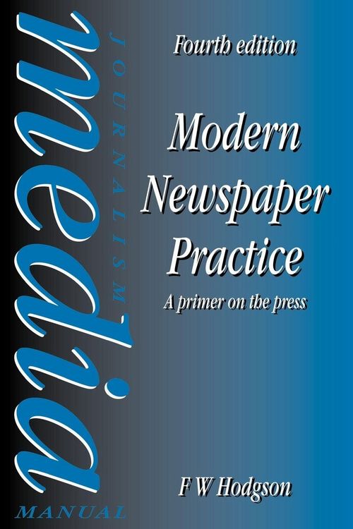 Produktbild: Modern Newspaper Practice
