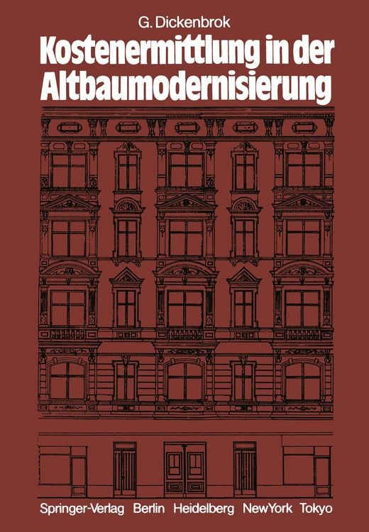 Produktbild: Kostenermittlung in der Altbaumodernisierung