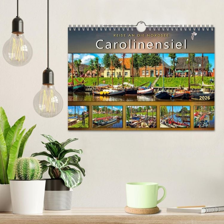 Produktbild: Reise an die Nordsee - Carolinensiel (Wandkalender 2026 DIN A4 quer), CALVENDO Monatskalender