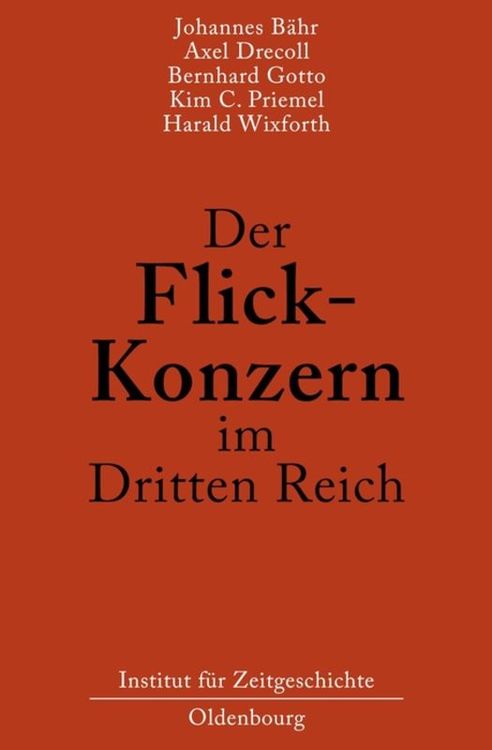 Produktbild: Der Flick-Konzern im Dritten Reich