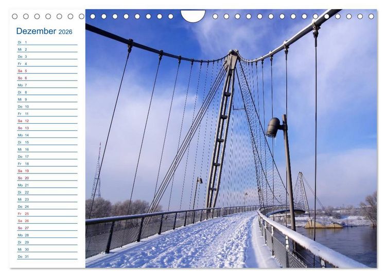 Produktbild: Magdeburg und Umgebung 2026 (Wandkalender 2026 DIN A4 quer), CALVENDO Monatskalender
