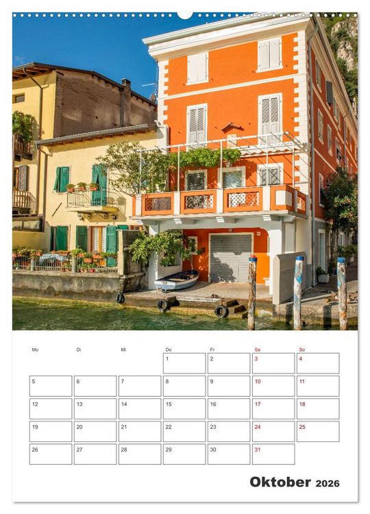 Produktbild: Limone sul Garda - Urlaubsplaner (Wandkalender 2026 DIN A2 hoch), CALVENDO Monatskalender
