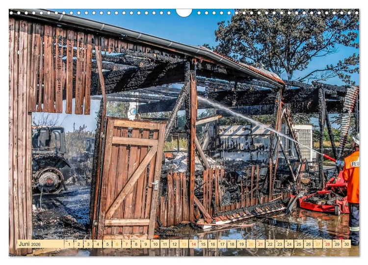 Produktbild: Feuerwehr - Eins&auml;tze (Wandkalender 2026 DIN A3 quer), CALVENDO Monatskalender