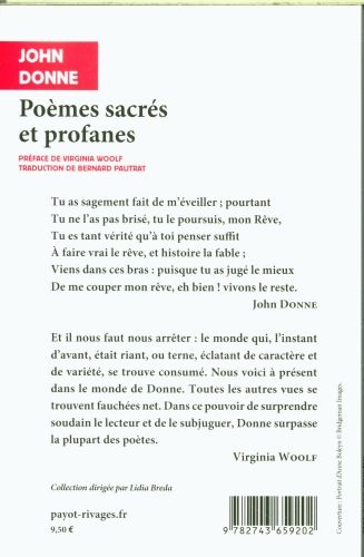 Produktbild: Po&egrave;mes sacr&eacute;s et profanes