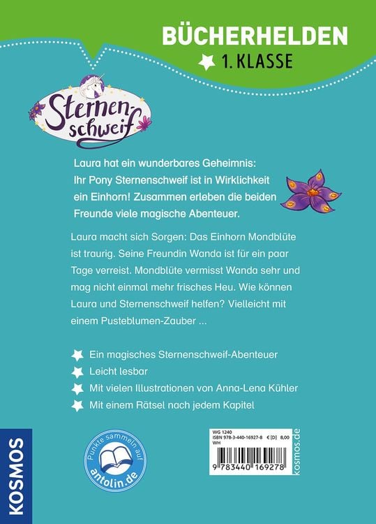 Produktbild: Sternenschweif, Bücherhelden 1. Klasse, Die Zauber-Wiese