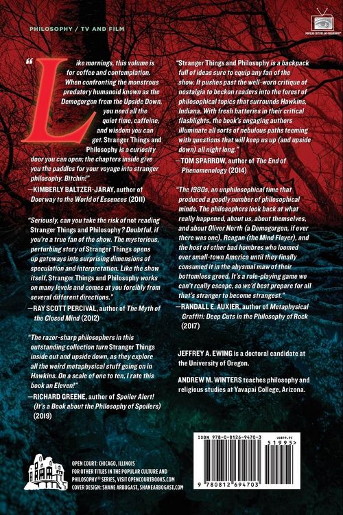 Produktbild: Stranger Things and Philosophy