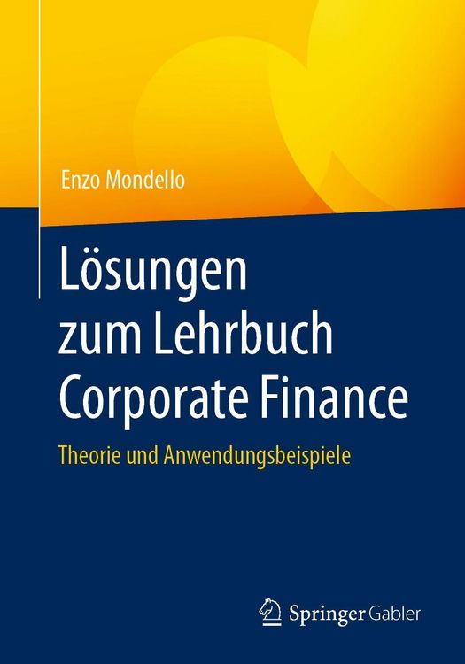 Produktbild: L&ouml;sungen zum Lehrbuch Corporate Finance