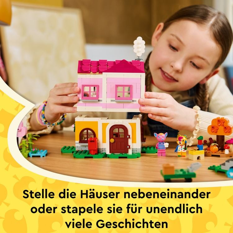 Produktbild: LEGO Animal Crossing 77057 Kreative H&auml;user: Jahreszeiten Voller Spa&szlig;
