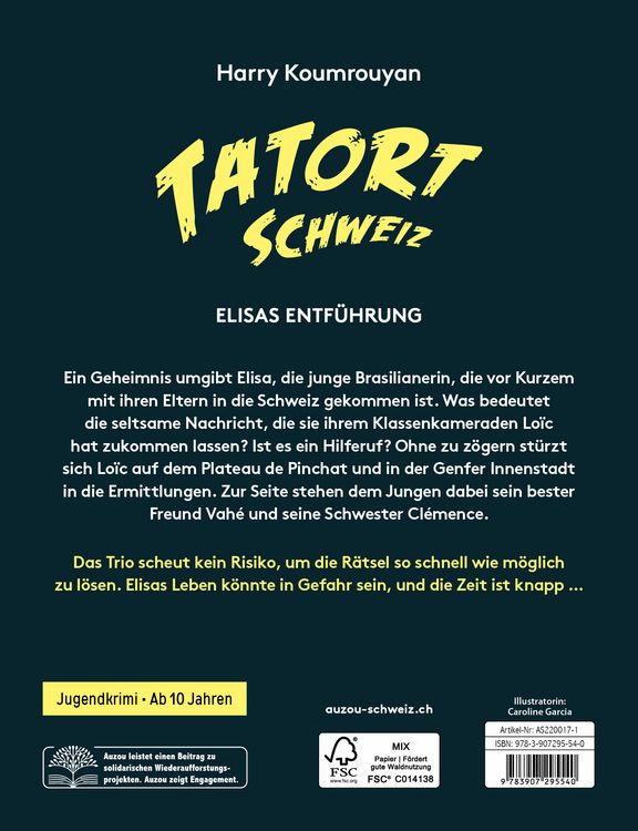 Produktbild: Tatort Schweiz: Elisas Entf&uuml;hrung
