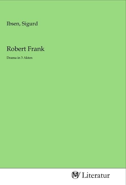 Produktbild: Robert Frank