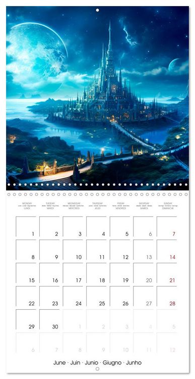 Produktbild: DISTANT WORLDS Explore the universe (Wall Calendar 2026 12 &times; 12 Inch) CALVENDO 12 Month Wall Calendar