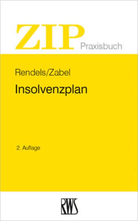 Produktbild: Insolvenzplan