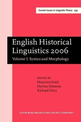 Produktbild: English Historical Linguistics 2006
