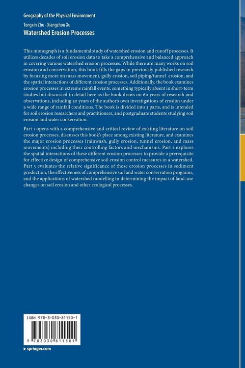 Produktbild: Watershed Erosion Processes