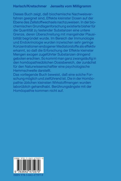 Produktbild: Jenseits vom Milligramm