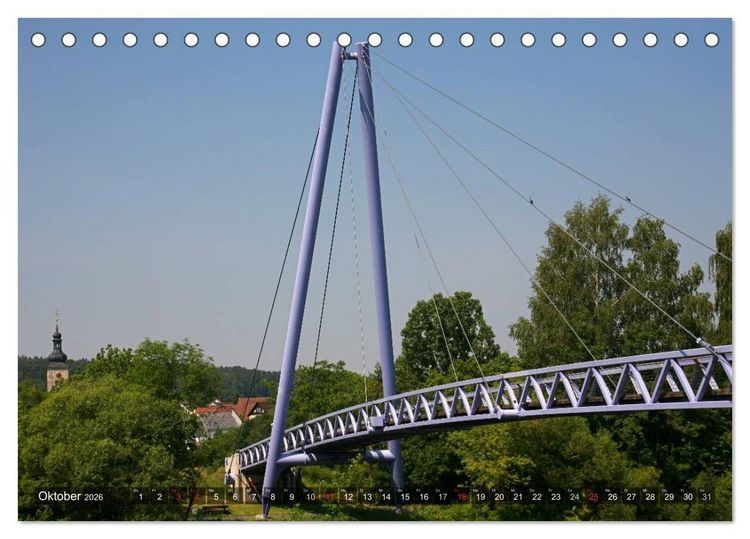 Produktbild: Bummel durch Forchheim (Tischkalender 2026 DIN A5 quer), CALVENDO Monatskalender