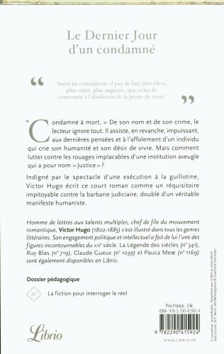 Produktbild: Le dernier jour d'un condamn&eacute;
