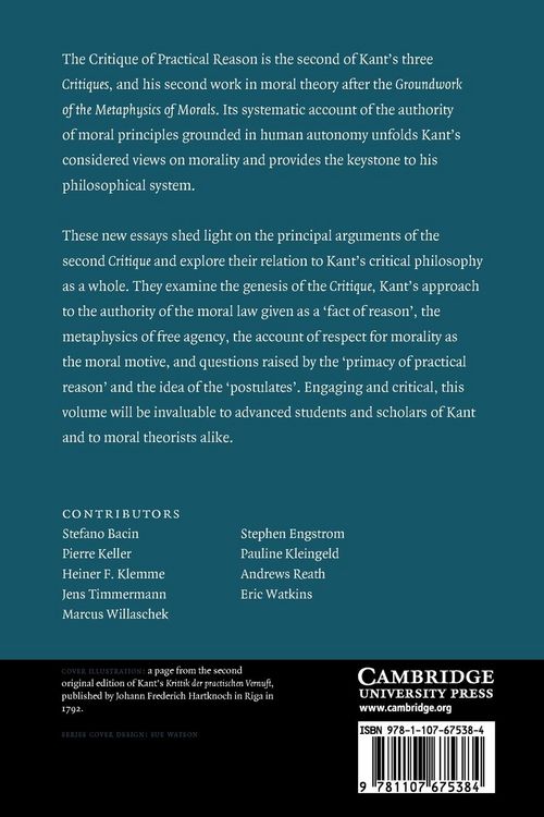 Produktbild: Kant's 'Critique of Practical Reason'